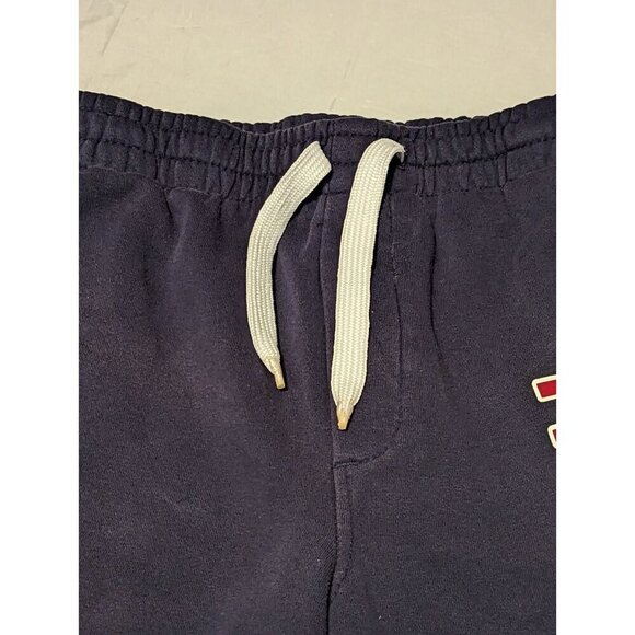 tommy hilfiger Boys Navy Blue Sweat Pant Shorts Lounge W/ Pockets Large 16/18 - Picture 4 of 11